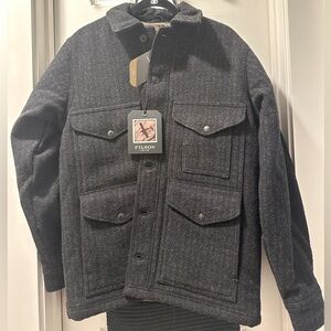 Filson Mackinaw Wool Insulated Jacket XS NWT